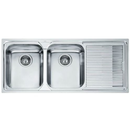 ΝΕΡΟΧΥΤΗΣ ΕΝΘΕΤΟΣ FRANKE Logica-LOL 621 116x50 cm. Ραβδώσεις Δεξιά